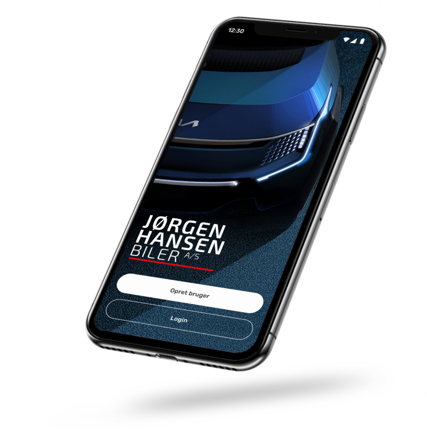 iPhone X Flying Mockup Left View